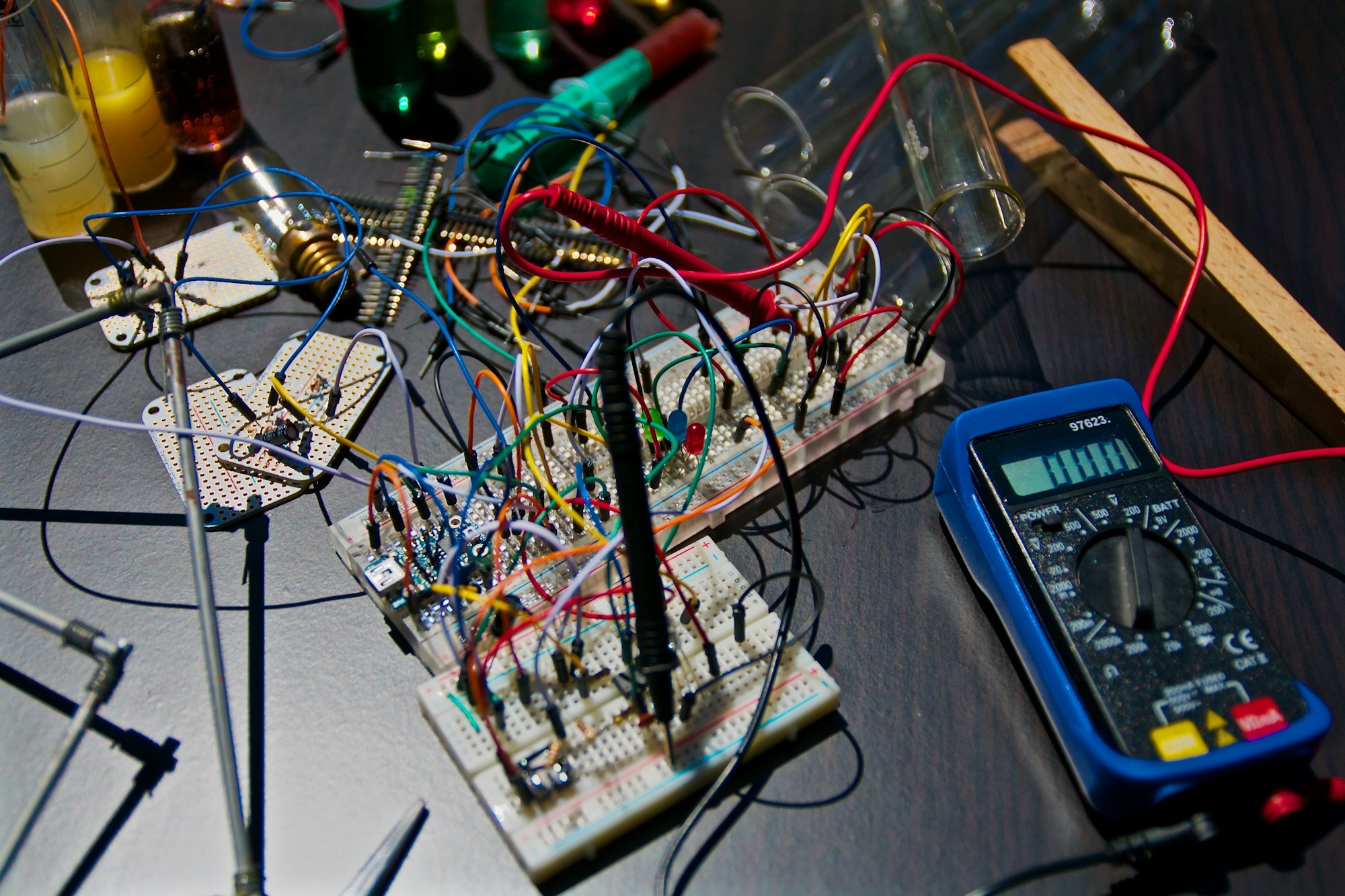 An unusual specialized setup representing one-of-a-kind custom automation projects